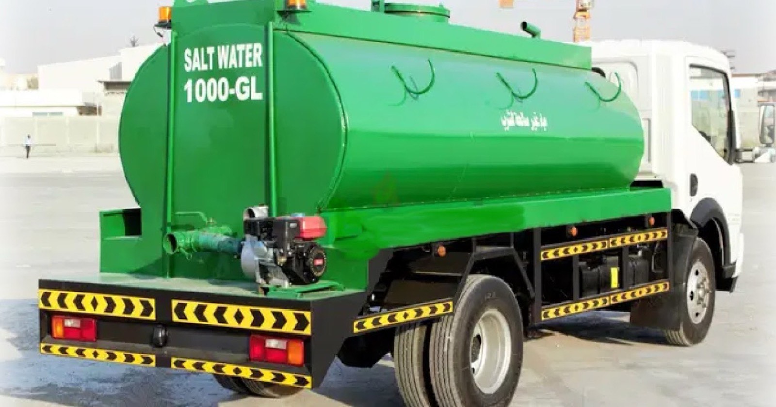 Salt water tanker 1000 gallon